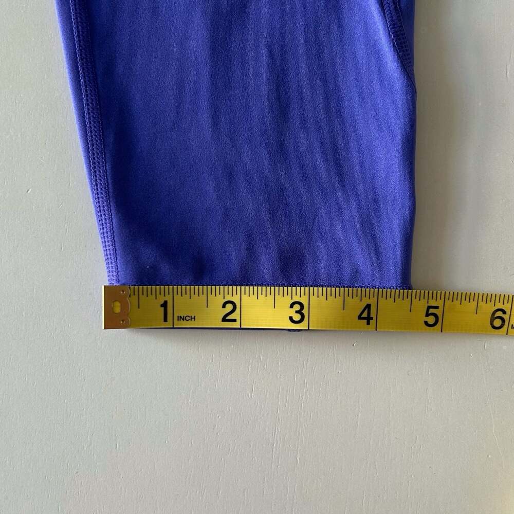 Fabletics Purple High Waisted Pocket Leggings Size Medium - Picture 9 of 9